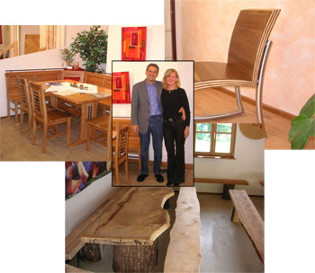 Collage Startseite Schreinerei Saller